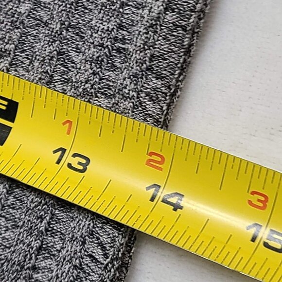 H&M Divided Womens Long Sleeve Gray Knit Dress Size 12 - Picture 9 of 10